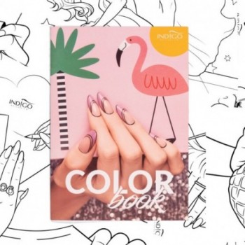 Indigo colouring book